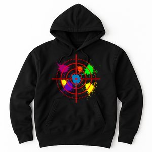 Paintball Target Shooting Sport Paintballer Air Gun Paint Hoodie