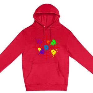 Paintball Target Shooting Sport Paintballer Air Gun Paint Premium Pullover Hoodie