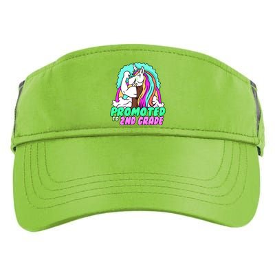 Promoted To Second Grade Graduation Teacher Unicorn Funny Gift Adult Drive Performance Visor