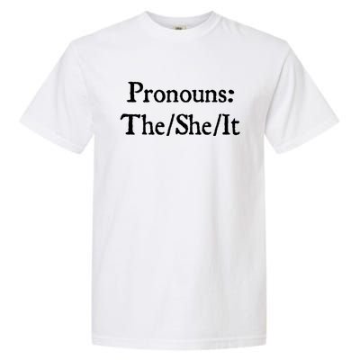 Pronouns The She It Garment-Dyed Heavyweight T-Shirt