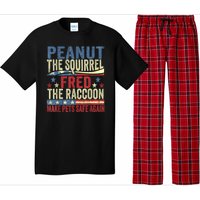 Peanut The Squirrel & Fred The Raccoon Make Pets Safe Again Pajama Set