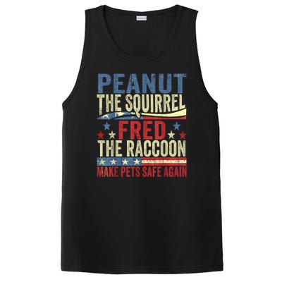 Peanut The Squirrel & Fred The Raccoon Make Pets Safe Again PosiCharge Competitor Tank