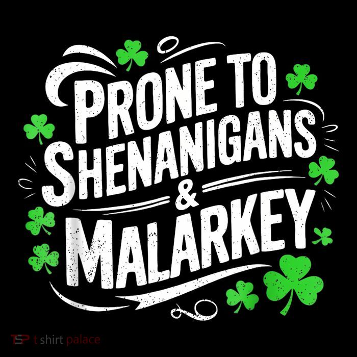 Prone To Shenanigans And Malarkey St Patricks Day City Backpack