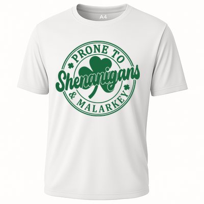 Prone To Shenanigans Malarkey St Patricks Day Performance Shirt