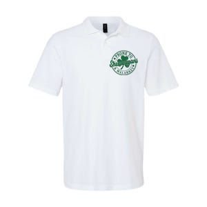 Prone To Shenanigans Malarkey St Patricks Day Softstyle Adult Sport Polo