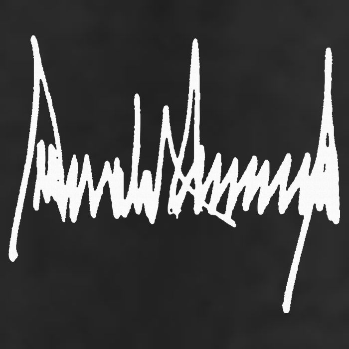 President Trump Signature 7 Panel Mesh Trucker Snapback Hat