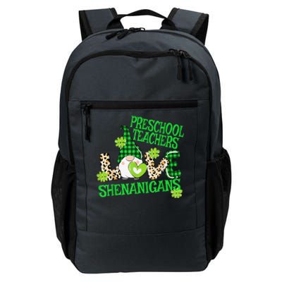 Preschool Teacher St Patricks Day PreK Shenanigans LOVE Daily Commute Backpack