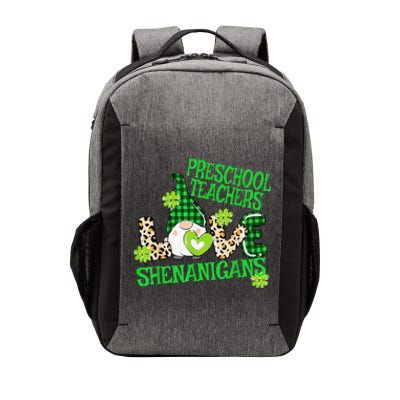 Preschool Teacher St Patricks Day PreK Shenanigans LOVE Vector Backpack