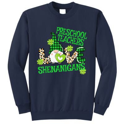 Preschool Teacher St Patricks Day PreK Shenanigans LOVE Sweatshirt