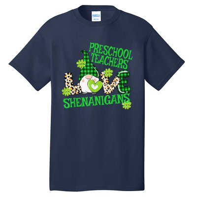 Preschool Teacher St Patricks Day PreK Shenanigans LOVE Tall T-Shirt