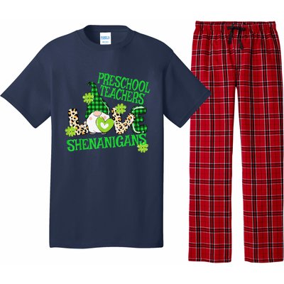 Preschool Teacher St Patricks Day PreK Shenanigans LOVE Pajama Set