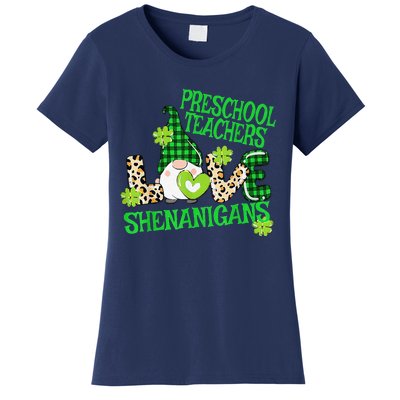 Preschool Teacher St Patricks Day PreK Shenanigans LOVE Women's T-Shirt