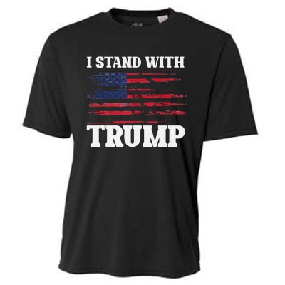 Pro Trump Supporter Trump I Stand With Trump  Cooling Performance Crew T-Shirt