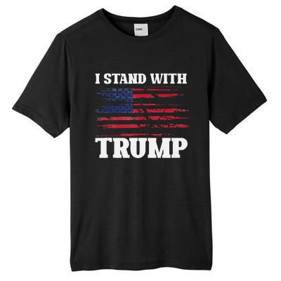 Pro Trump Supporter Trump I Stand With Trump  Tall Fusion ChromaSoft Performance T-Shirt