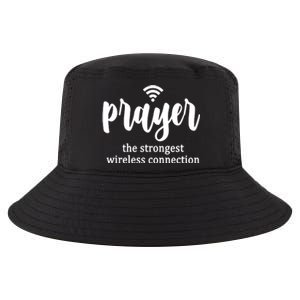 Prayer The Strongest Wireless Connection Cool Comfort Performance Bucket Hat