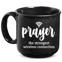 Prayer The Strongest Wireless Connection 15oz Campfire Ceramic Mug
