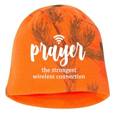 Prayer The Strongest Wireless Connection Kati - Camo Knit Beanie