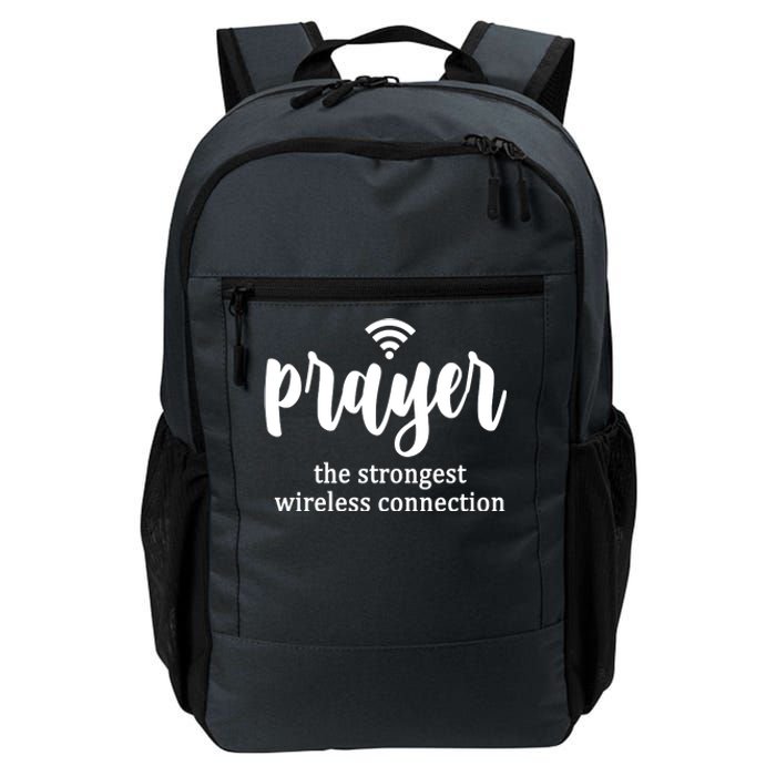 Prayer The Strongest Wireless Connection Daily Commute Backpack