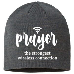 Prayer The Strongest Wireless Connection Sustainable Beanie