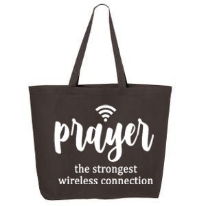 Prayer The Strongest Wireless Connection 25L Jumbo Tote