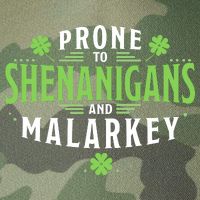 Prone To Shenanigans And Malarkey St Patricks Day Legacy Tie Dye Trucker Hat