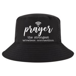 Prayer The Strongest Wireless Connection Cool Comfort Performance Bucket Hat