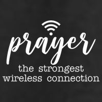 Prayer The Strongest Wireless Connection Golf Towel