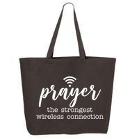 Prayer The Strongest Wireless Connection 25L Jumbo Tote