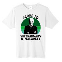 Prone To Shenanigans And Malarkey Funny Joe Biden Tall Fusion ChromaSoft Performance T-Shirt