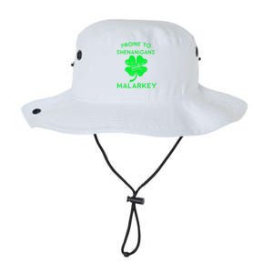 Prone To Shenanigans And Malarkey, St Patricks Day Legacy Cool Fit Booney Bucket Hat