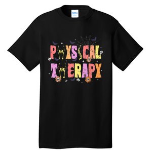 Physical Therapy Spooky Halloween Physical Therapist Tall T-Shirt