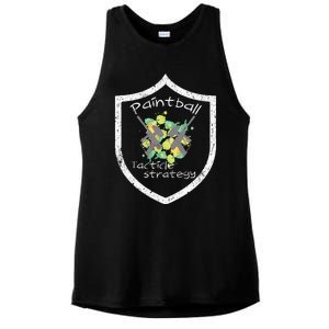 Paintball Tactile Strategy For Paintballers Ladies PosiCharge Tri-Blend Wicking Tank