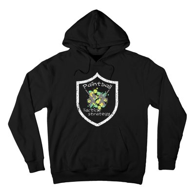 Paintball Tactile Strategy For Paintballers Hoodie