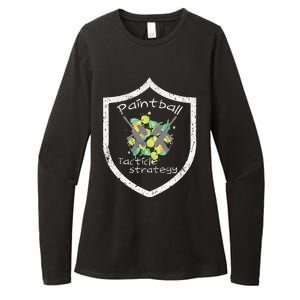 Paintball Tactile Strategy For Paintballers Womens CVC Long Sleeve Shirt