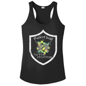 Paintball Tactile Strategy For Paintballers Ladies PosiCharge Competitor Racerback Tank