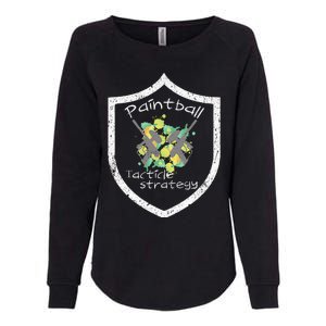 Paintball Tactile Strategy For Paintballers Womens California Wash Sweatshirt