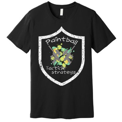 Paintball Tactile Strategy For Paintballers Premium T-Shirt