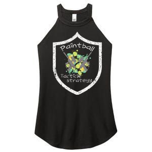 Paintball Tactile Strategy For Paintballers Women's Perfect Tri Rocker Tank