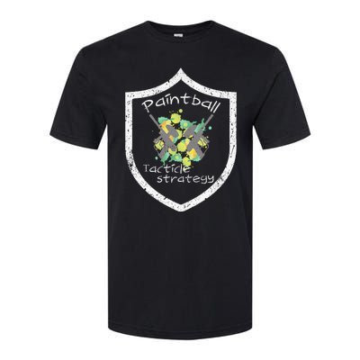 Paintball Tactile Strategy For Paintballers Softstyle CVC T-Shirt