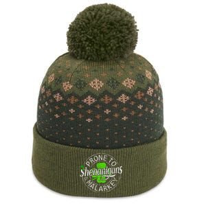 Prone To Shenanigans And Malarkey St Patricks Day The Baniff Cuffed Pom Beanie