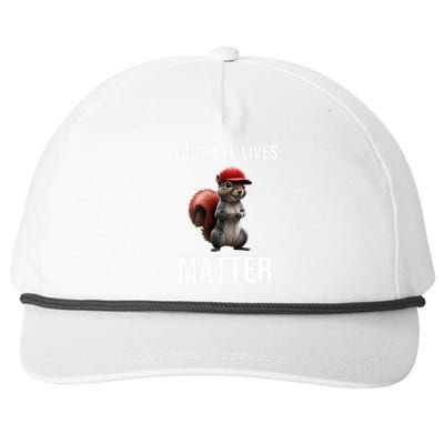 Peanut The Squirrel Snapback Five-Panel Rope Hat