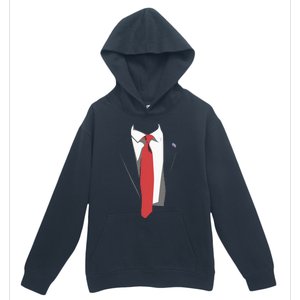 President Trump Suit Illustration Tie Lovers Urban Pullover Hoodie