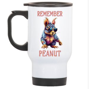 Peanut The Squirrel Conservative Maga Stainless Steel Travel Mug