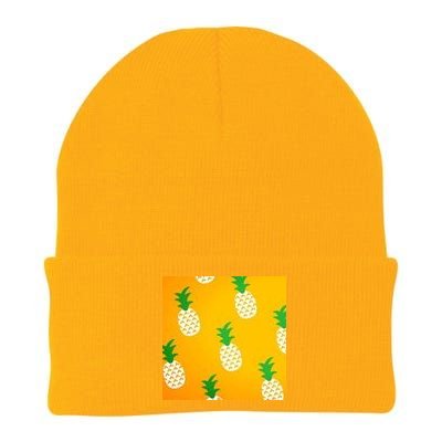 Pineapple Tropical Summer Knit Cap Winter Beanie