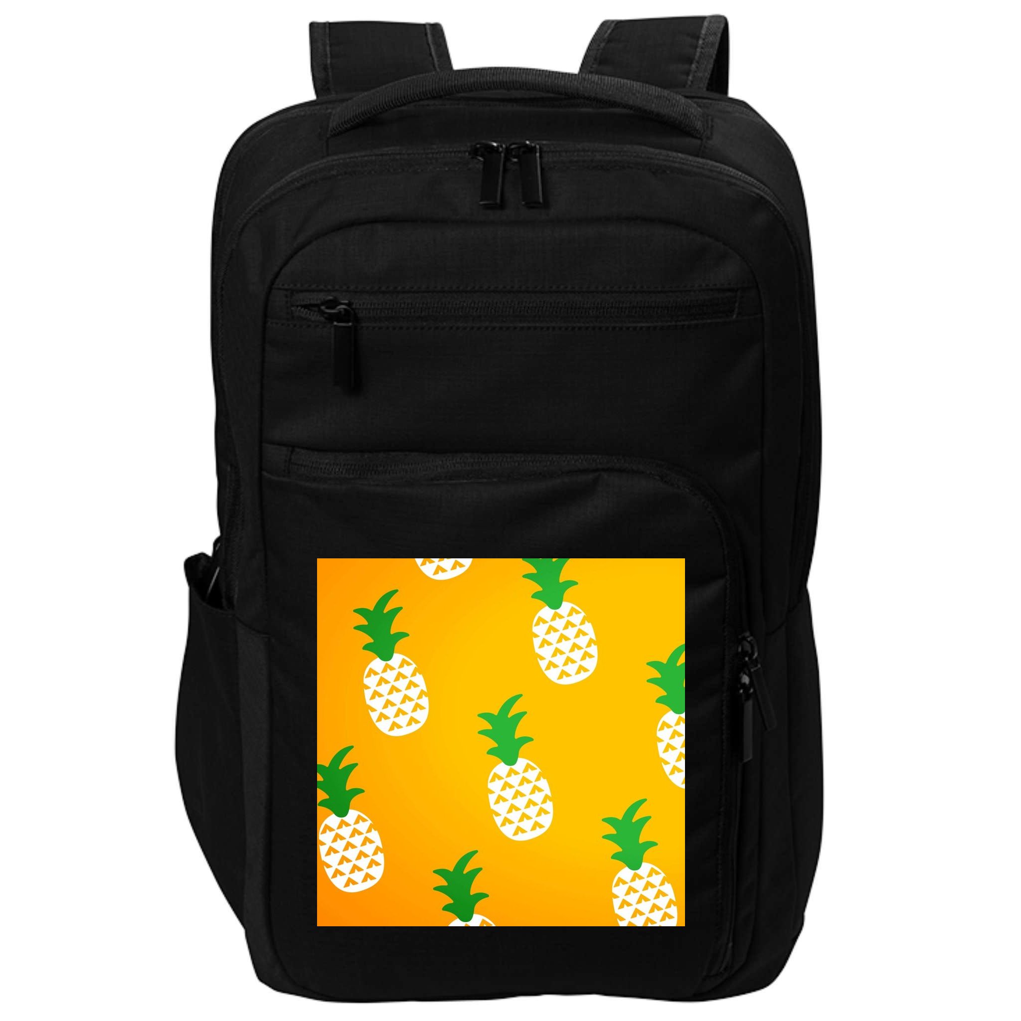 Pineapple Tropical Summer Impact Tech Backpack