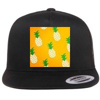 Pineapple Tropical Summer Flatbill Hat