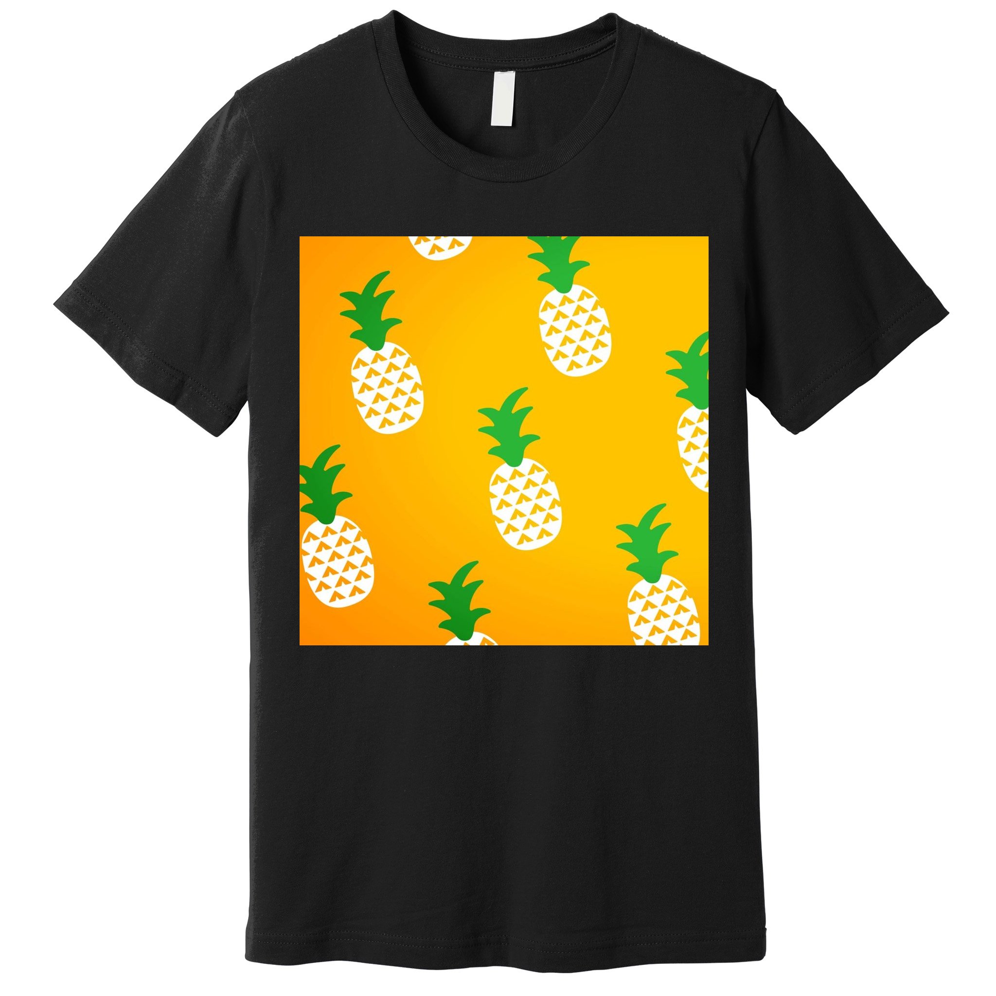 Pineapple Tropical Summer Premium T-Shirt