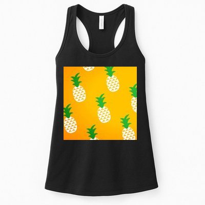 Pineapple Tropical Summer Womens Tank Top