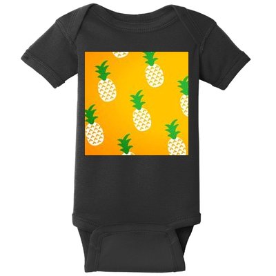 Pineapple Tropical Summer Baby Bodysuit