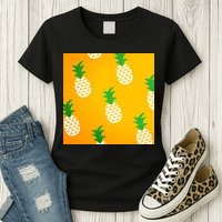 Pineapple Tropical Summer Womens T-Shirt